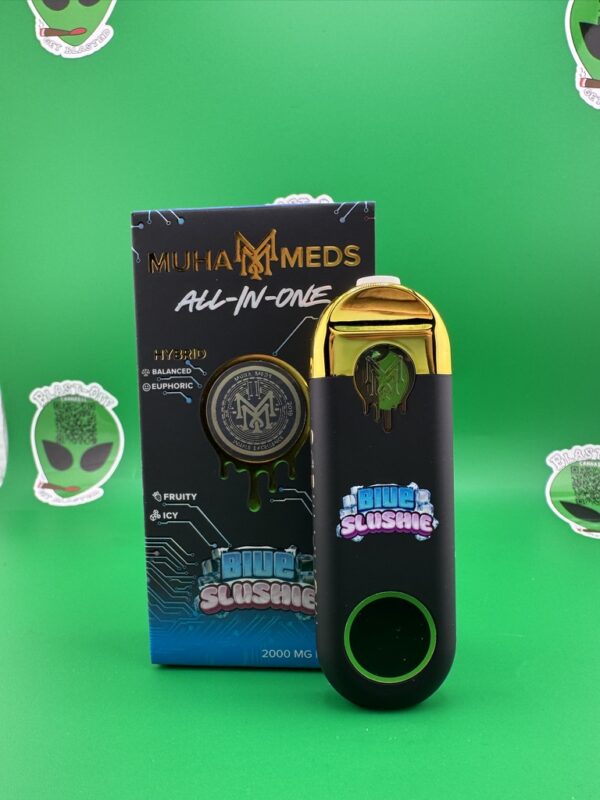 Blue Slushie Muha Med 3rd Gen- 2gram Disposable