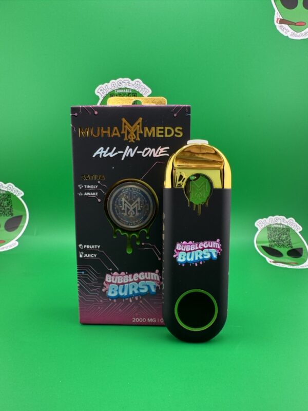 Bubblegum Burst Muha Med 3rd Gen- 2gram Disposable