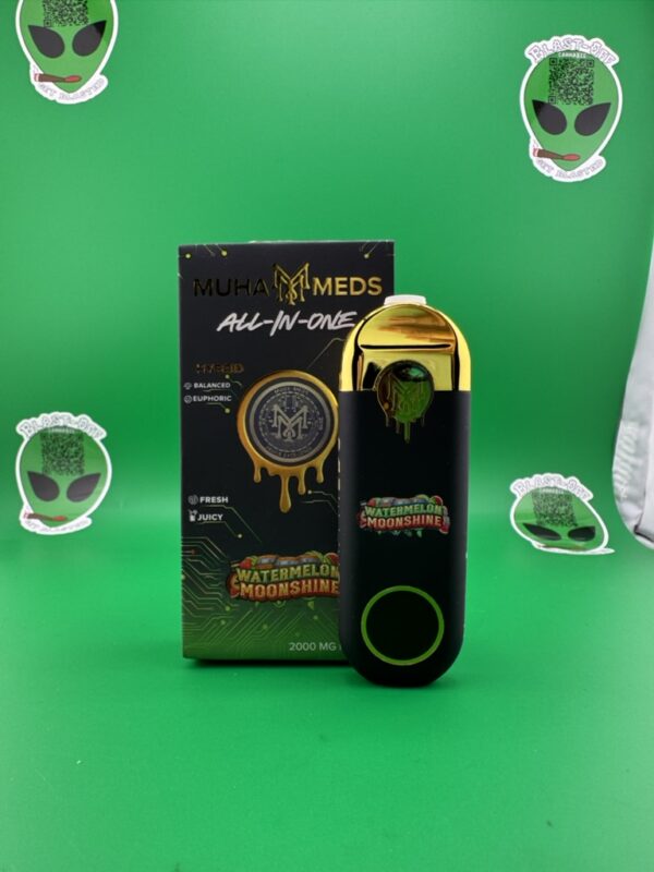 Watermelon Moonshine Muha Med 3rd Gen- 2gram Disposable